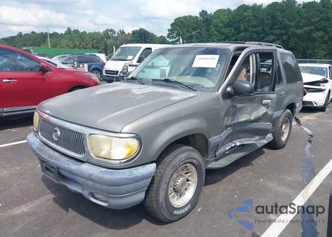 2000 Mercury Mountaineer z USA, uszkodzony, nr VIN 4M2ZU76E1YUJ15339